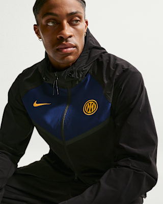 Inter Milan Tech Windrunner Men's Nike Football Woven Full-Zip